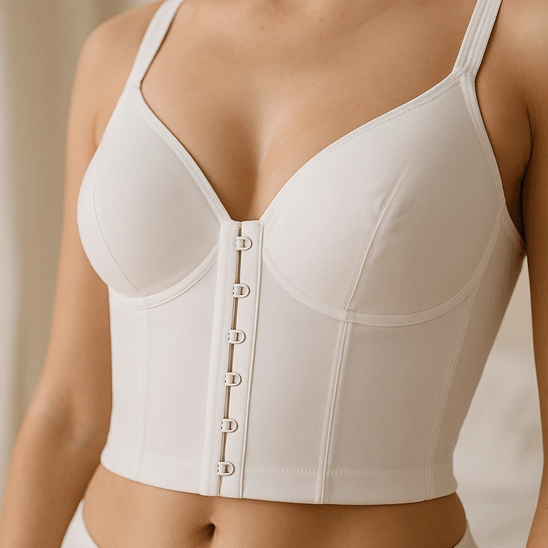 front hook longline bra